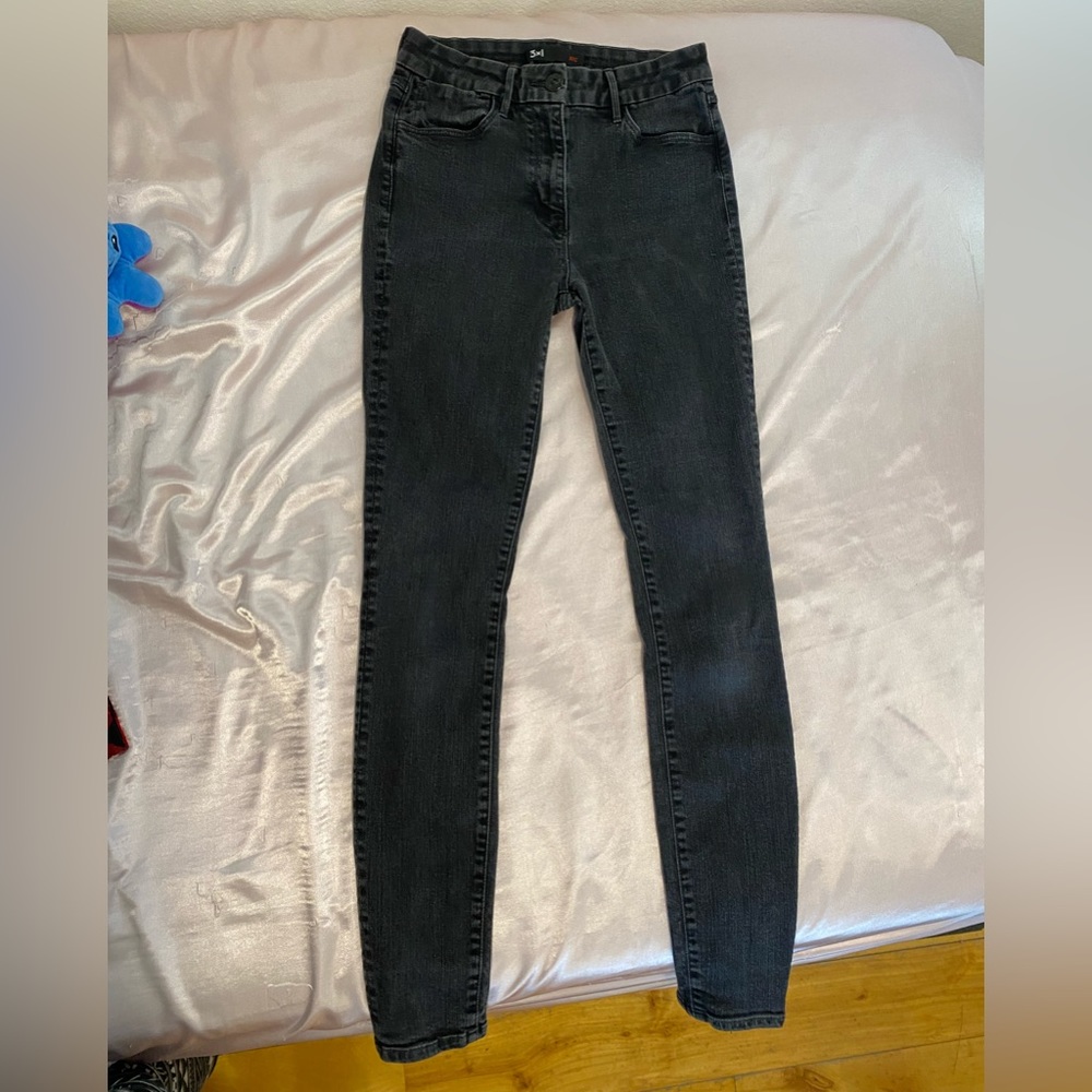 3x1 nyc black skinny jeans